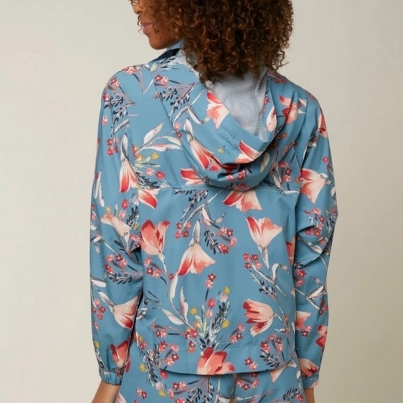 🔆O’NEILL🔆 LEXINGTON WATER PROOF WINDBREAKER JACKET Turns into a backpack - Picture 10 of 15